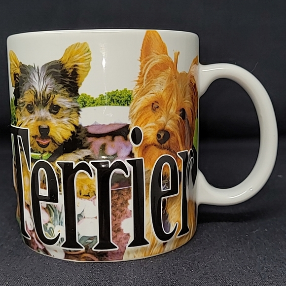 2011 AMERICA WARE "YORKSHIRE TERRIER" OVERSIZED COFFEE MUG - Picture 1 of 9